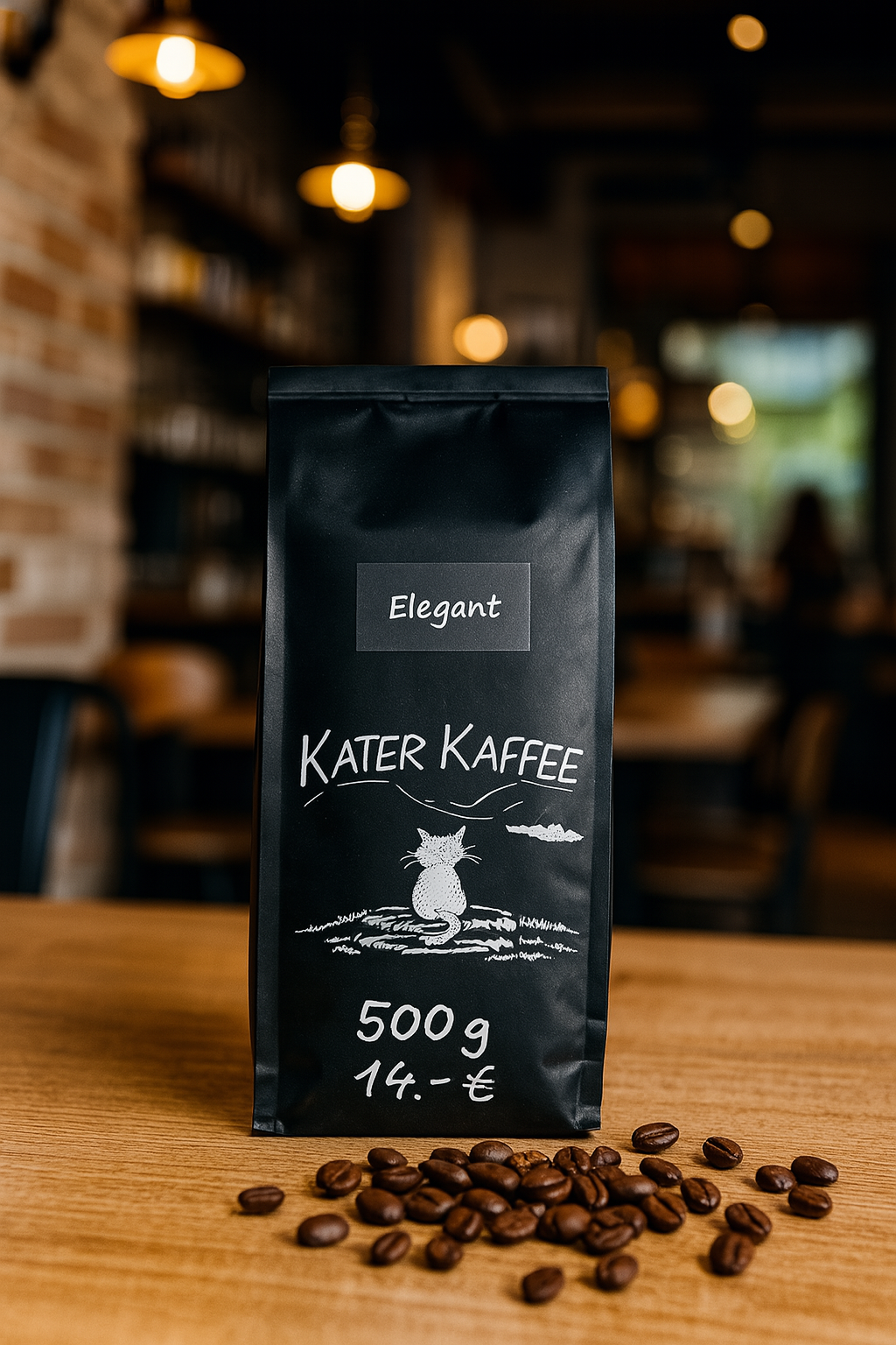 Kater Kaffee Oelde 500g Elegant 100% Arabica