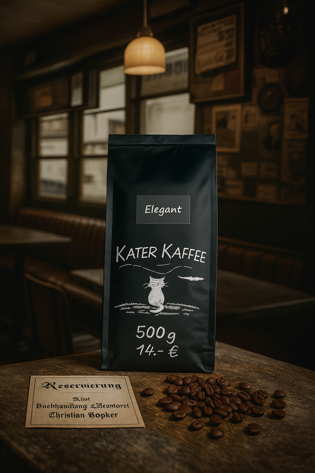 Kater Kaffee Espresso Nachtschwärmer