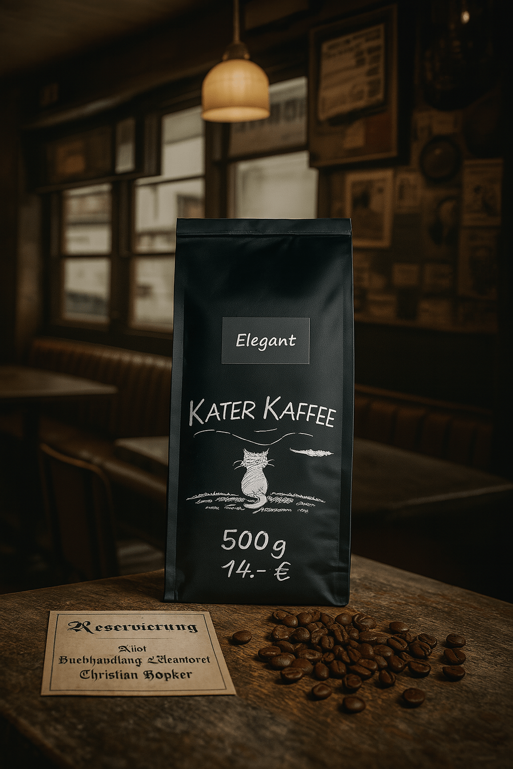 Kater Kaffee PABLO BIO Fairtrade