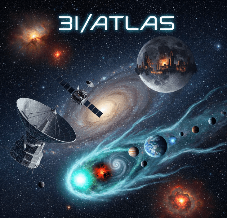 Oelder Buchhandlung 3I Atlas - Voyage of the 3I Atlas