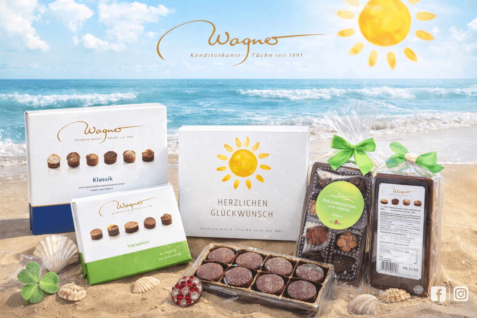 Pralinenvielfalt Wagner Pralinen Oelde