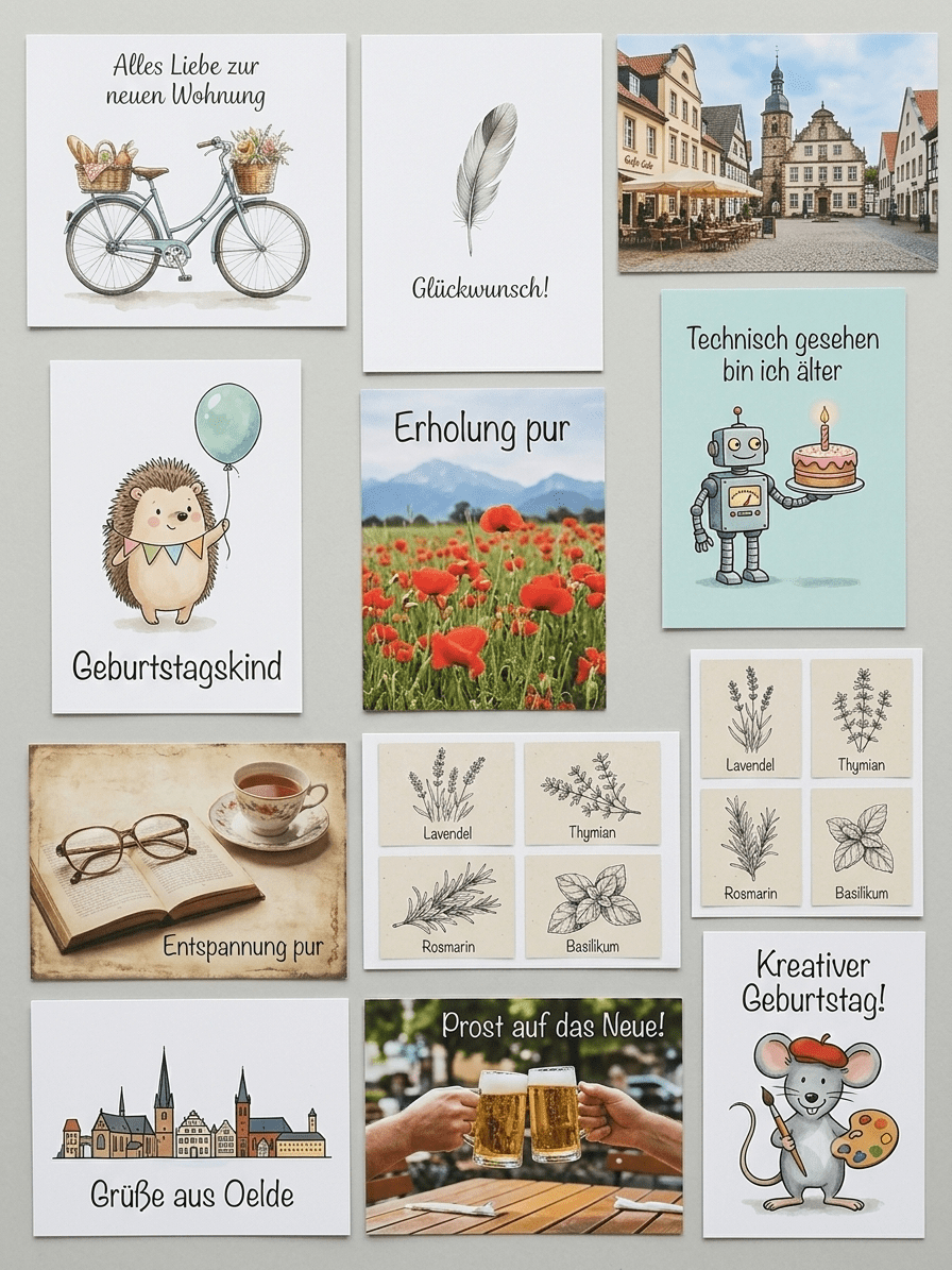 Postkarten kaufen in Oelde