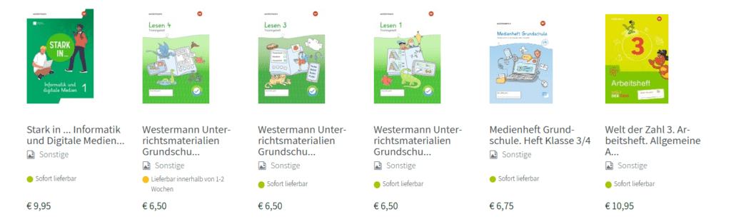 Westermann digitale Schulbücher